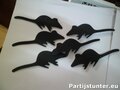 PARTIJ ZELFKLEVENDE VINYL STICKERS RATTEN 