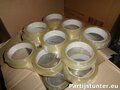 PARTIJ PLAKBAND LOW NOISE TRANSPARANT 25MM X66 MTR