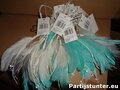 PARTIJ DECORATIVE VEERHANGER 26CM  ASSORTI 