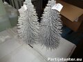 PARTIJ DECO KERSTBOOM ZILVER