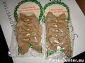 KERSTSTRIKKEN JUTE PER 6 STUKS OP BLISTER