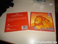 LUISTER EN LEES MEE BOEKJE EN CD DE LION KING DISNEY