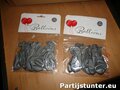 PARTIJ BALLONNEN GRIJS 10PCS 9 INCH