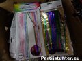 PARTIJ FEESTELIJK DEURGORDIJN GLITTER MULTI-COLOUR 