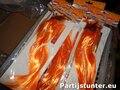 PARTIJ HAARCLIP ORANJE 