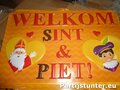 PARTIJ WELKOM SINT EN PIET BORD 2D EN 3D 
