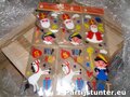 PARTIJ GEL RAAMSTICKERS SINT EN PIET