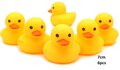 PARTIJ RUBBER EENDJES 7CM MET GELUID 