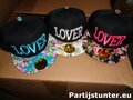 PARTIJ CAP LOVER MET FLOWER KLEP 