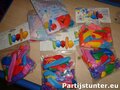 PARTIJ MULTI COLOR BALLONNEN PER 40 STUKS