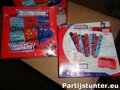 PARTIJ STICKERBOX TRANSFORMERS MET 9 STICKERVELLEN