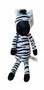 PLUCHE DIERENDORPJE KNUFFEL KOOS DE ZEBRA