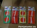 PARTIJ PAPIERSLINGERS 2 METER PER 2 STUKS