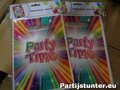 PARTIJ FEESTZAKJES PARTY TIME 6 STUKS