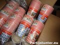 PARTIJ BEKERS 250ML SINTERKLAAS PER 10 STUKS 