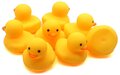 PARTIJ RUBBER DUCK GEEL 4X5CM