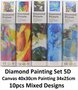 PARTIJ DIAMOND PAINTING 40X30CM ASSORTI 