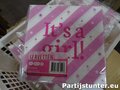 PARTIJ SERVETTEN IT&#039;S A GIRL 20 STUKS 