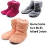 PARTIJ HOME SOCKS MT 36-41 ASSORTI KLEUREN