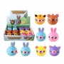 PARTIJ SQUEEZE ANIMALS 6CM ASSORTI IN DISPLAY