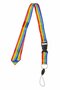 PARTIJ LANYARD KEYKOORD RAINBOW