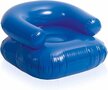 OPBLAASBARE STOEL MET ARMLEUNING BLAUW 70X45X70CM