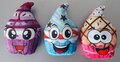 PARTIJ PLUCHE SUPER SOFT CUPCAKE BIG EYES