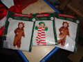 PARTIJ BABY ONESIES KERST MAAT 68-74