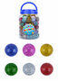 PARTIJ GLITTER STUITERBALLEN 3,3CM