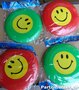 FRISBEE SMILE ROOD EN GROEN 20CM PER STUK VERPAKT