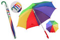 PARTIJ REGENBOOG KINDERPARAPLU 