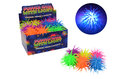 PARTIJ SPIKE FLUFFY BAL 12CM MET LICHT ASSORTI