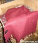 PARTIJ GROTE WINTERSJAAL BORDEAUX ROOD 60X200CM