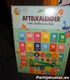 PARTIJ SINTERKLAAS AFTELKALENDER MET STICKERS EN LINT