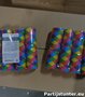 PARTIJ SERPENTINE REGENBOOG RUIT  4MTR 4 PACK 