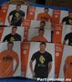 PARTIJ MANNEN T-SHIRT KING ORANJE EN ZWART