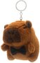 PARTIJ SLEUTELHANGERS PLUSH CAPYBARA MET STRIKJE