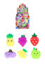 PARTIJ FRUIT SQUISHIES 5CM