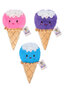 PARTIJ IJSKNUFFELS PLUCHE 25CM 3 ASSORTI
