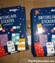 PARTIJ SINTERKLAAS STICKERS 20 VELLEN