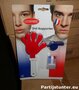 PARTIJ SUPPORTERSET ROOD WIT BLAUW 3 DELIG