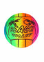 PARTIJ VOLLEYBALL RAINBOW 80gr 23CM