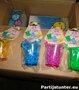 PARTIJ SHOTGLAS MET KETTING IN 4 KLEUREN