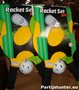 PARTIJ RACKETSET 3PCS 