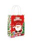 PARTIJ KERST PAPIEREN TAS MET HANDVATTEN