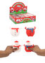 PARTIJ POP UP SANTA SQUEEZE TOY 5,5CM IN DISPLAY