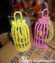 PARTIJ DECO VOGELHUISJES IN 2 KLEUREN