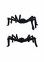 PARTIJ HARIGE SPIN 56CM MET RODE OGEN HALLOWEEN DECO 