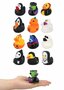 PARTIJ ENGE HALLOWEEN RUBBEREN EENDJES 5CM 