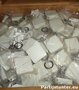 PARTIJ SLEUTELHANGER MET ROLMAAT 1 MTR